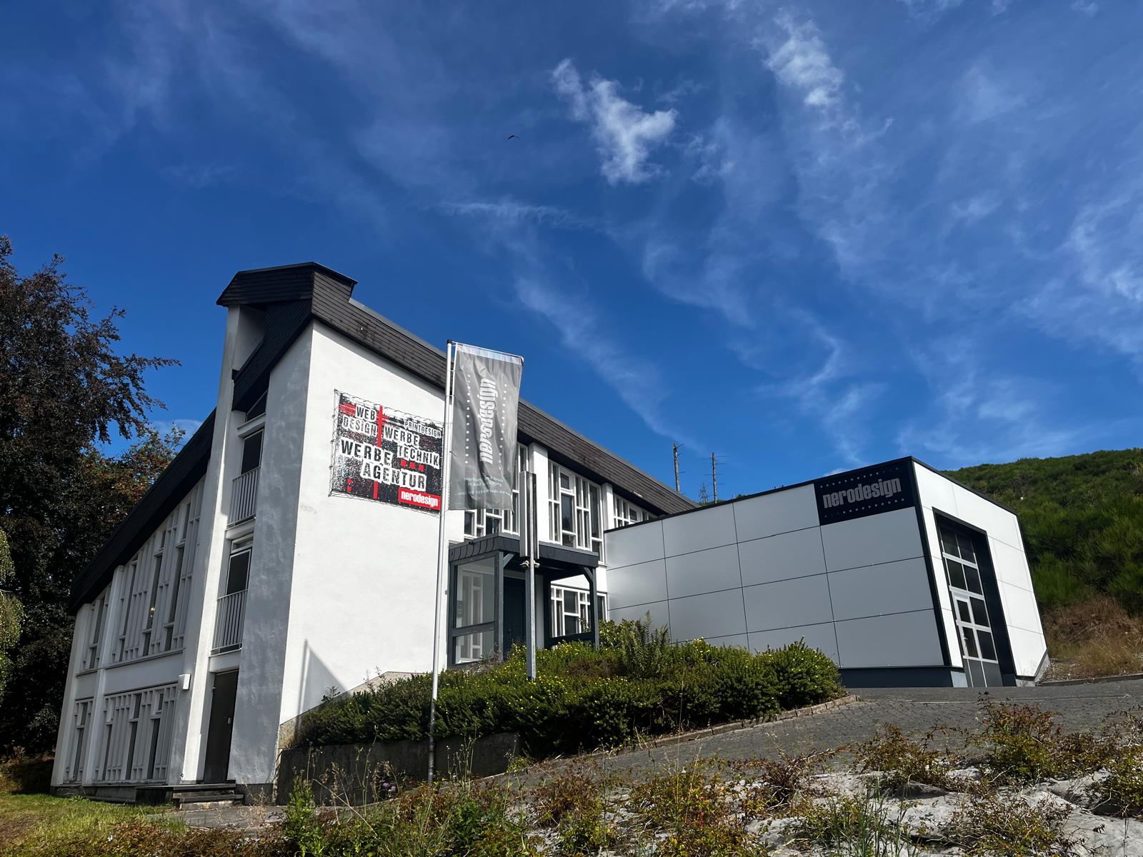Gebäude der Nerodesign-Werbeagentur in Bad Berleburg
