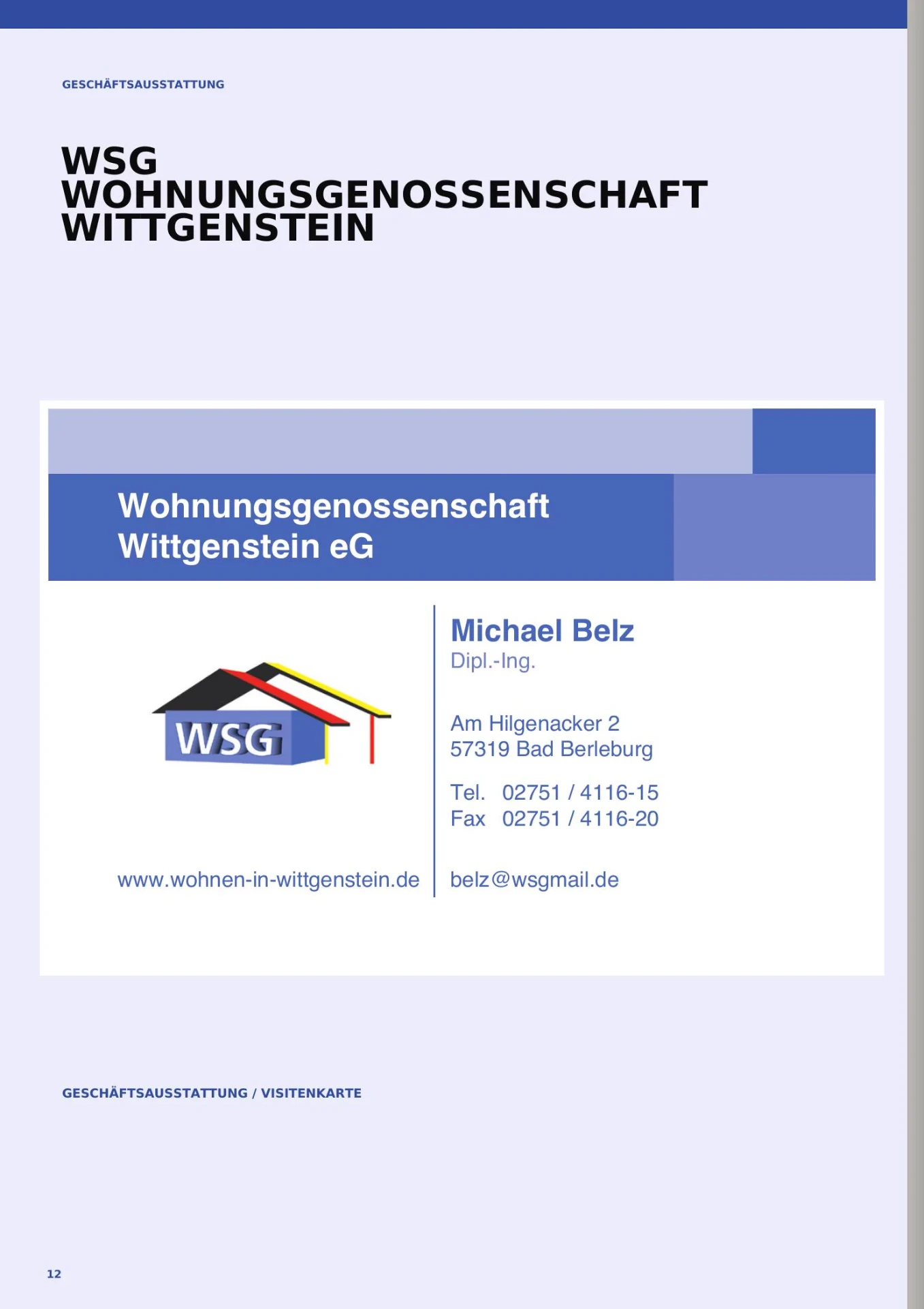 Printdesign-Referenz Seite 1