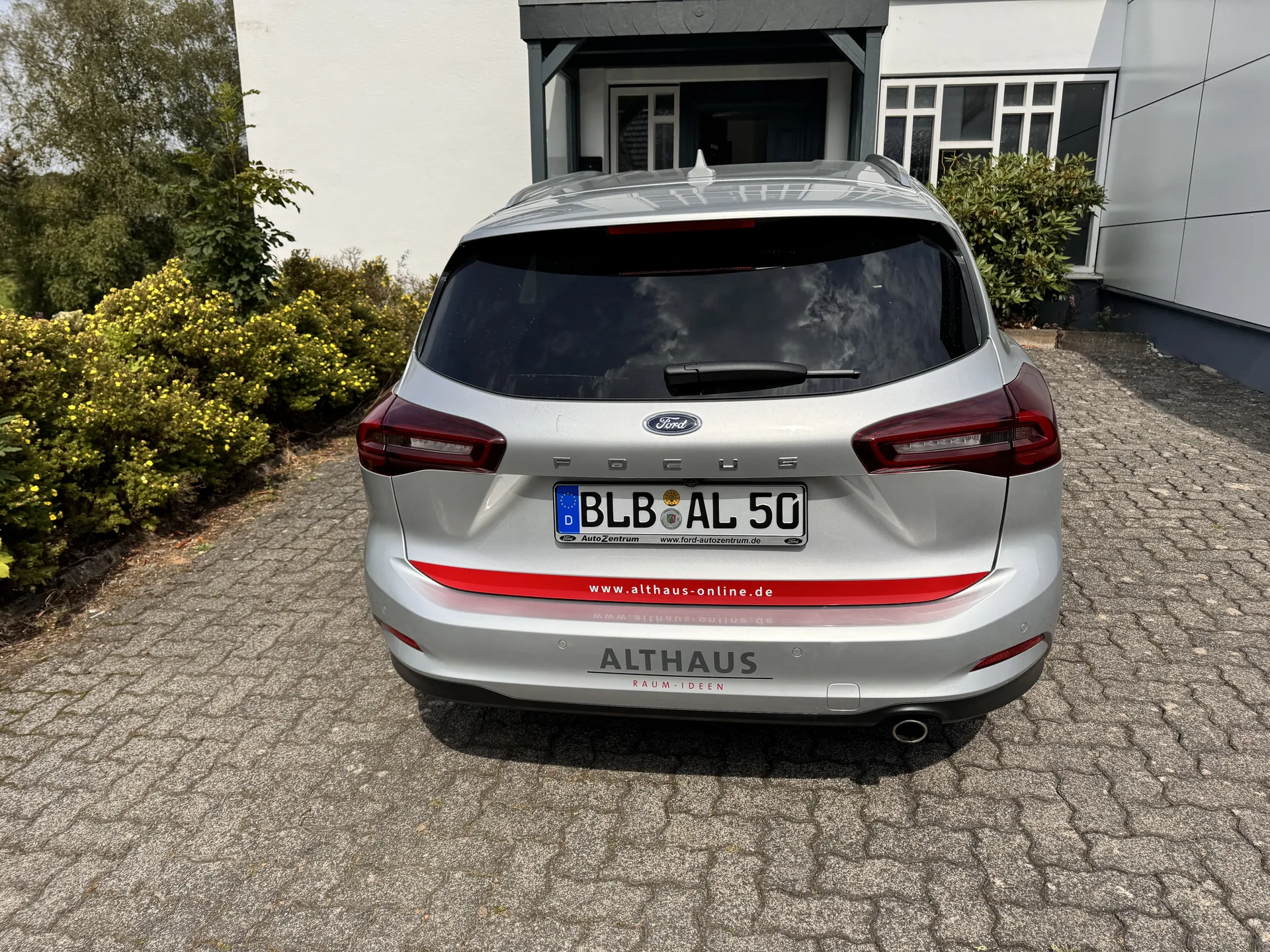 Fahrzeugbeschriftung für Althaus, umgesetzt von Nerodesign – Ansicht 3