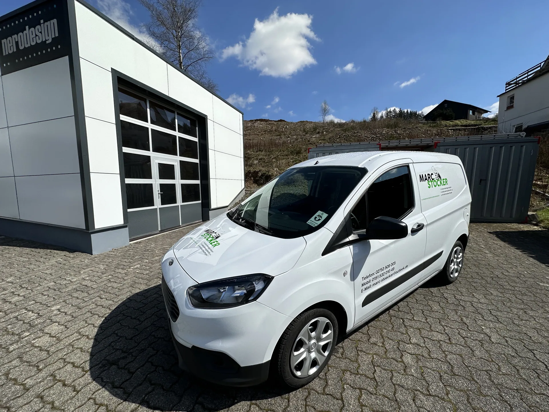 Fahrzeugbeschriftung für Marc Stöcker, umgesetzt von Nerodesign – Ansicht 3