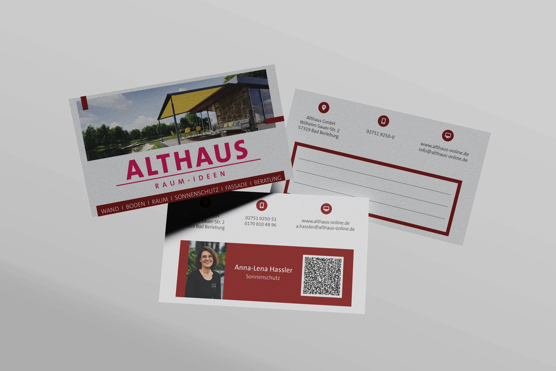 Print Design für Althaus, umgesetzt von Nerodesign – Ansicht 3