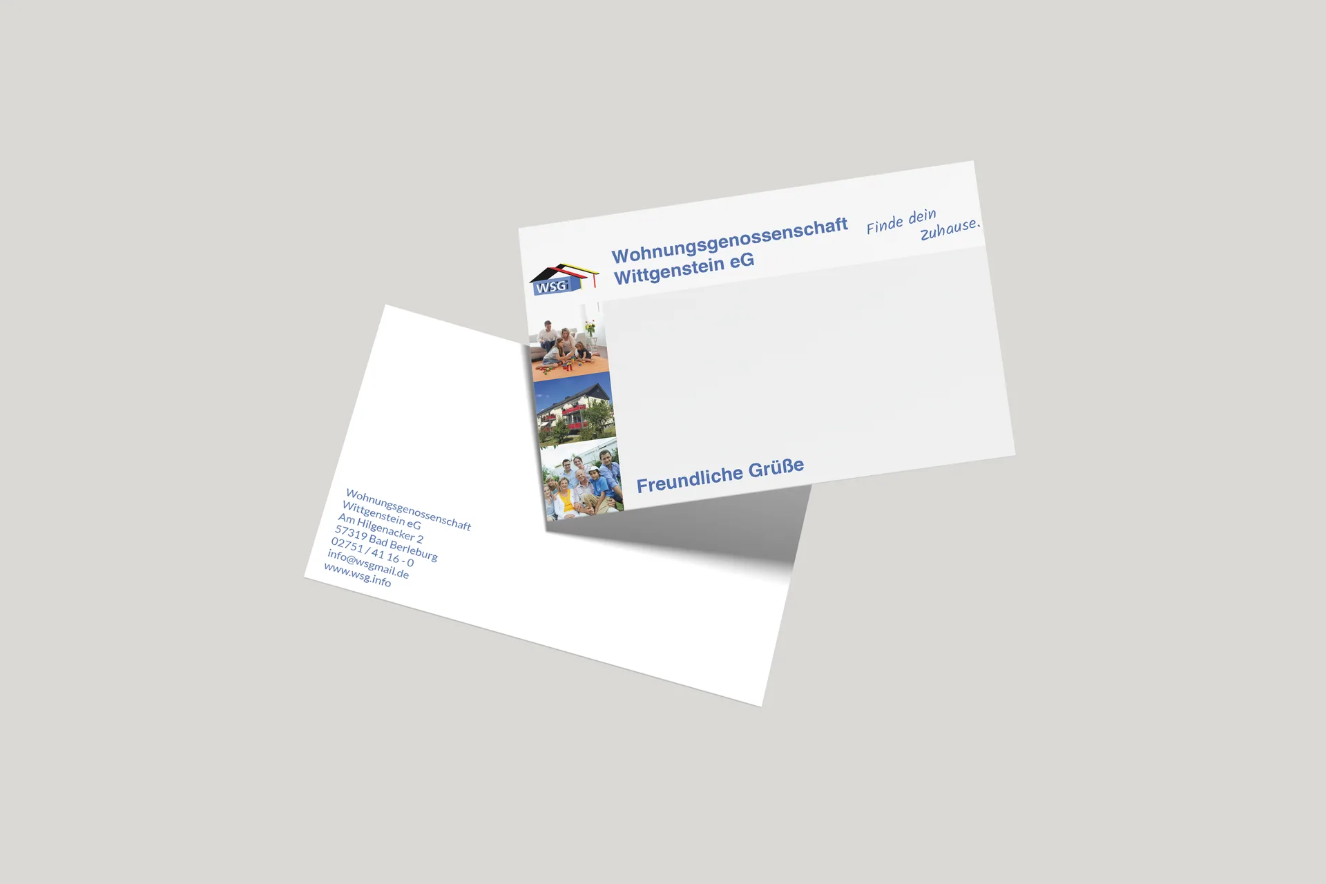 Print Design für WSG – Wohnungsgenossenschaft Wittgenstein eG, umgesetzt von Nerodesign – Ansicht 4