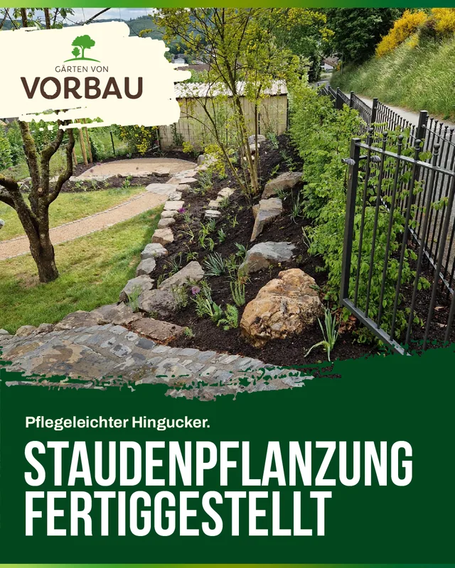 Social-Media-Gestaltung für Gärten von Vorbau, umgesetzt von Nerodesign – Ansicht 5