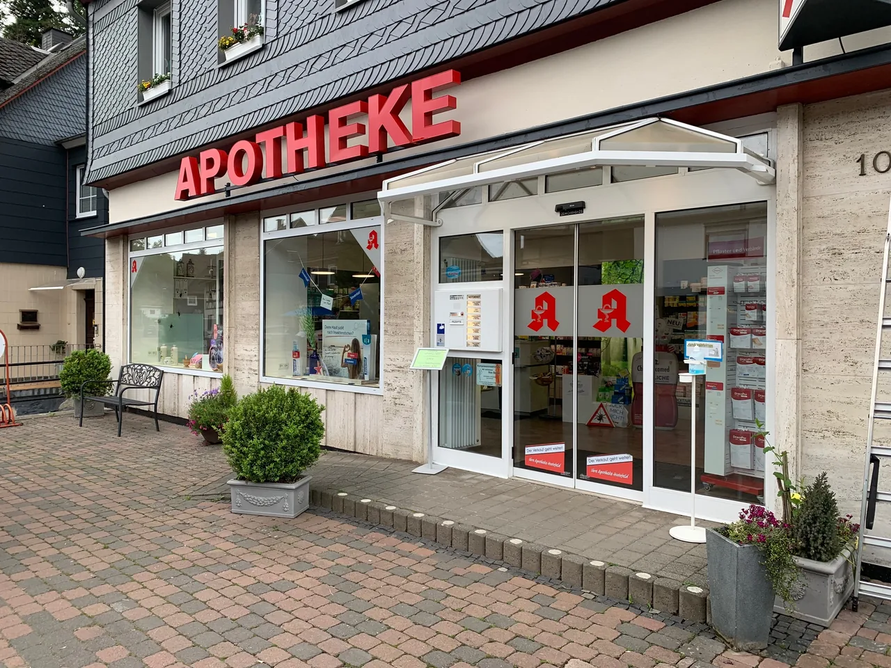 Werbeinstallation und Montage von Nerodesign – Sparkasse Wittgenstein, Ansicht 4
