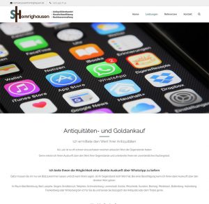 Swen Homrighausen Webseite